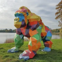 Outdoor Large Gorilla Statue