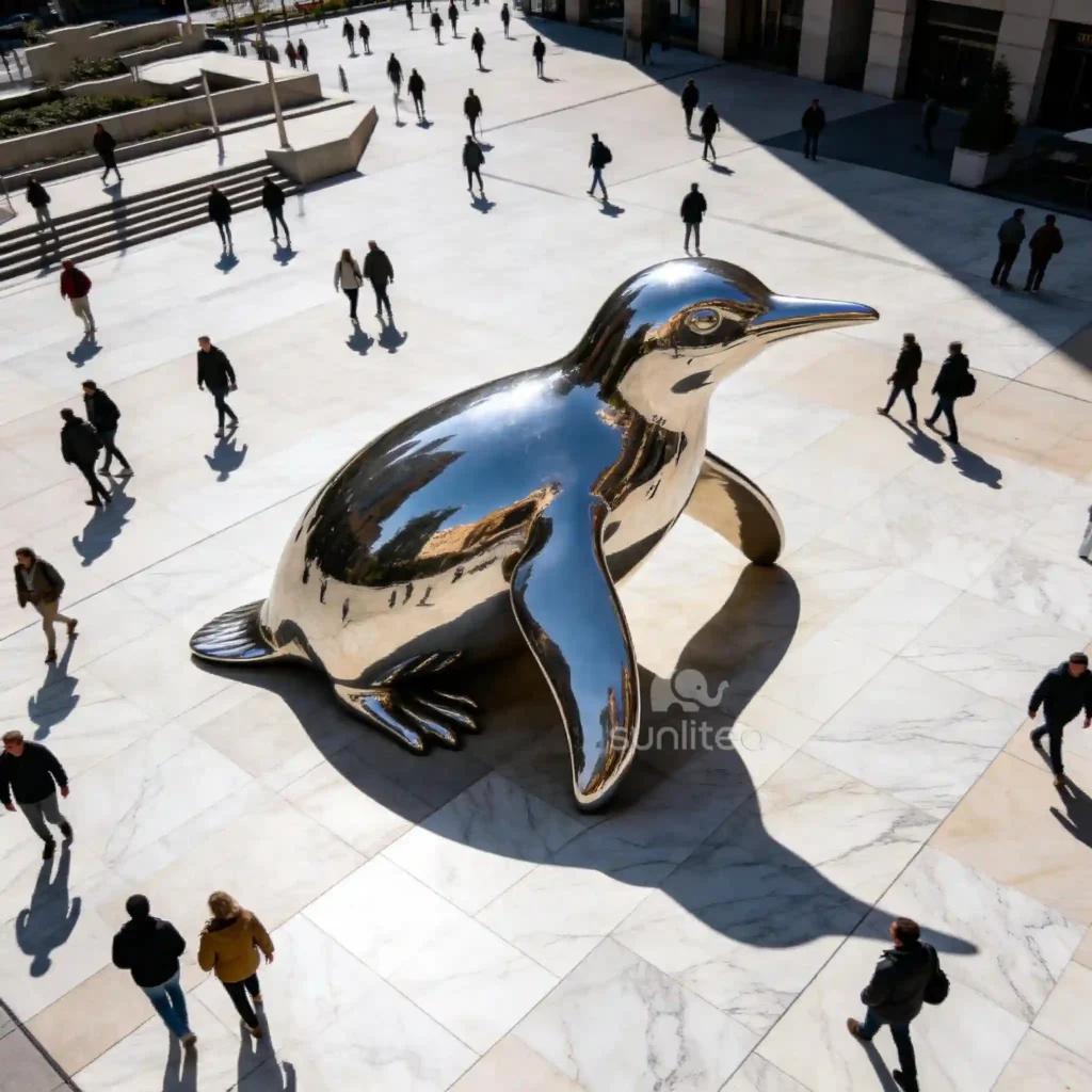 Giant Penguin Sculpture For Sale