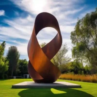 Large Corten Steel Sculpture Park Project