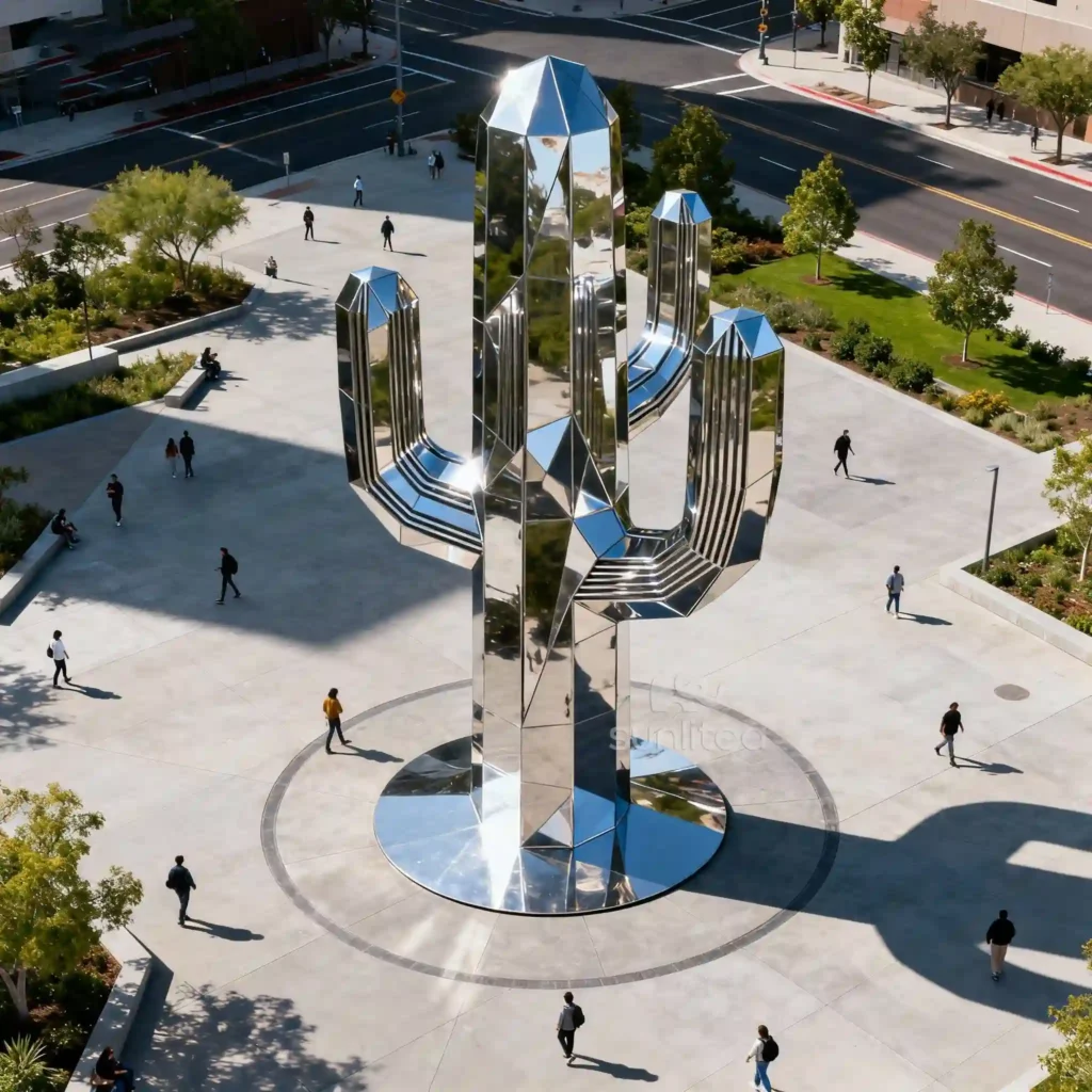 Large Desert Steel cactus