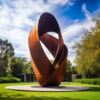 Large Garden Sculpture - Corten Steel Yard Art