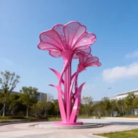 Large Metal Allium Garden Ornaments