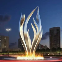 Decor Large Metal Yard Sculpture SLT-Y5