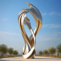 Metal Large Statue Custom Gym Project Outdoor