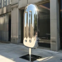 Metal Stainless Steel Ice Lolly Statue