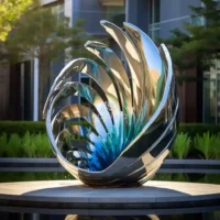 Affordable Modern Metal Abstract Sculpture