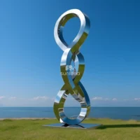 Chain Artwork Sculpture Stainless Steel