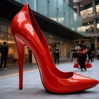 Custom Giant Stiletto Sculpture For Sale