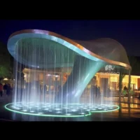 Extra Large Fountain Stainless Steel