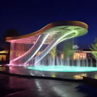 Extra Large Outdoor Water Fountain Stainless Steel