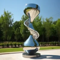 Famous Abstract Art Sculpture - Metal Spiral