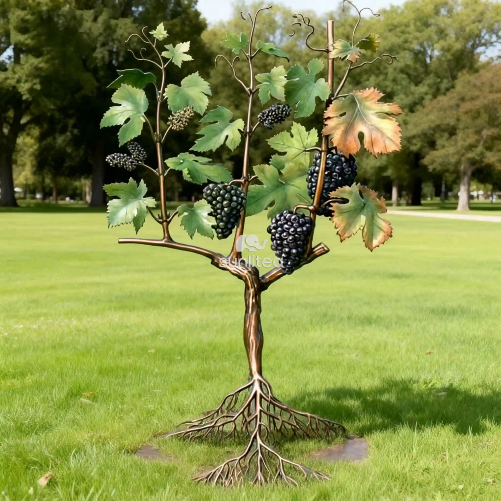 Grapevine Sculpture Garden Decor