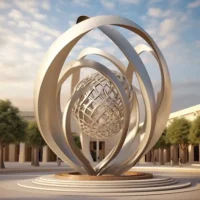 Large Metal Art Sculpture For Sale SLT-LO7