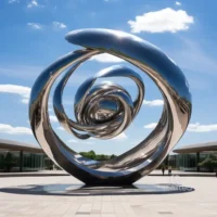 Large Stainless Steel Milky Way Sculpture