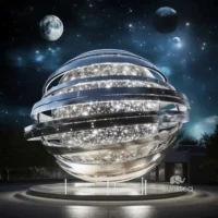 Modern Metal Sculpture