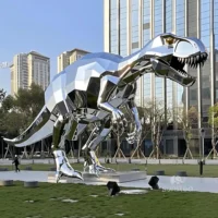 Outdoor Metal Giant Dinosaur Statue