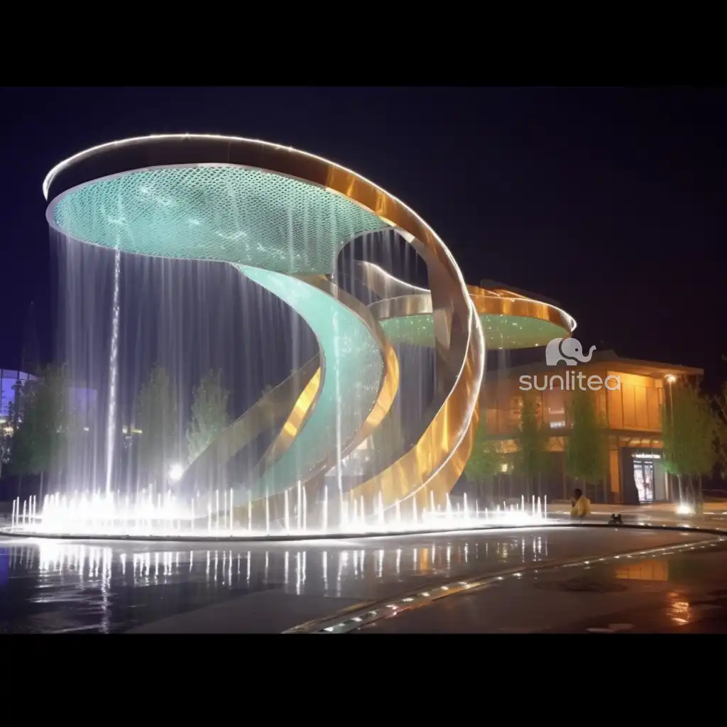 Stainless Steel Huge Water Fountain