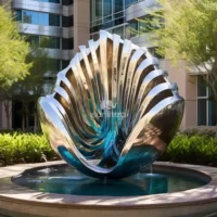 Stainless Steel Landscape Abstract Sculpture