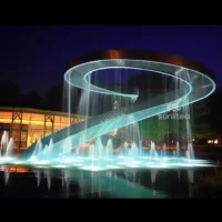 Stainless Steel Large Yard Fountains