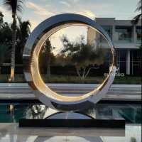 Steel Outdoor Art - Metal Circle
