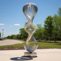 Wire Abstract Sculpture Home Decor