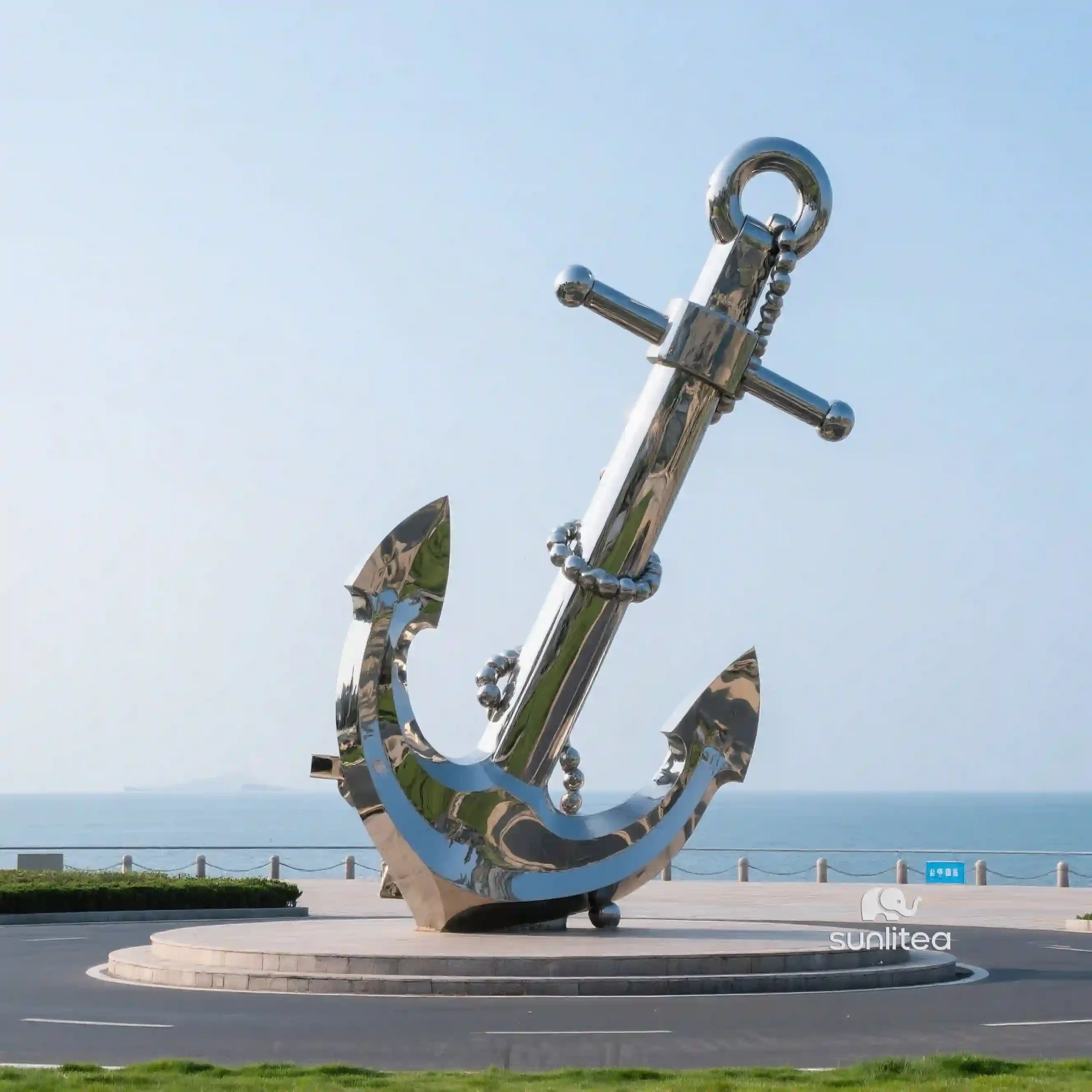 Big Anchor Sculpture