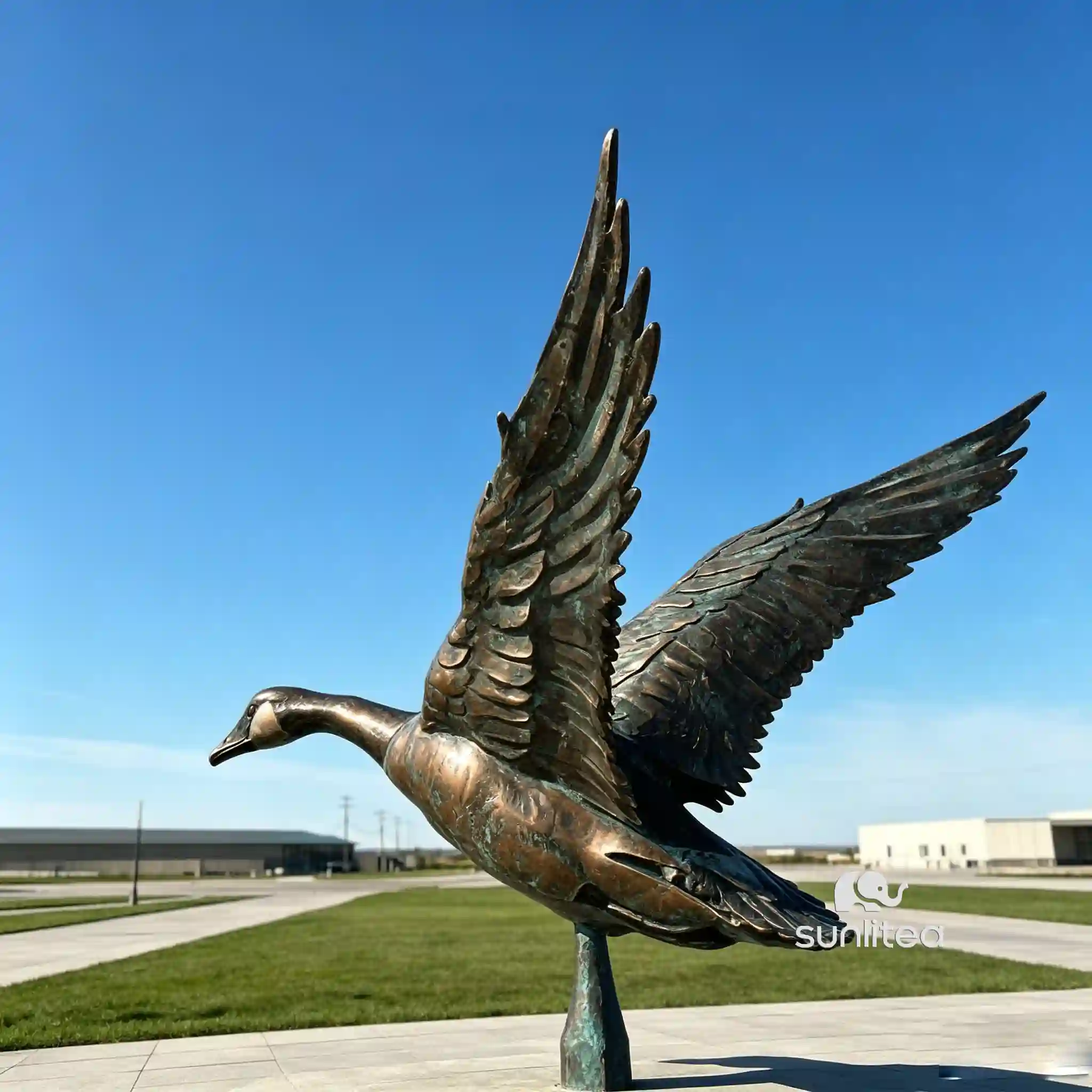Canada Goose Yard Ornament