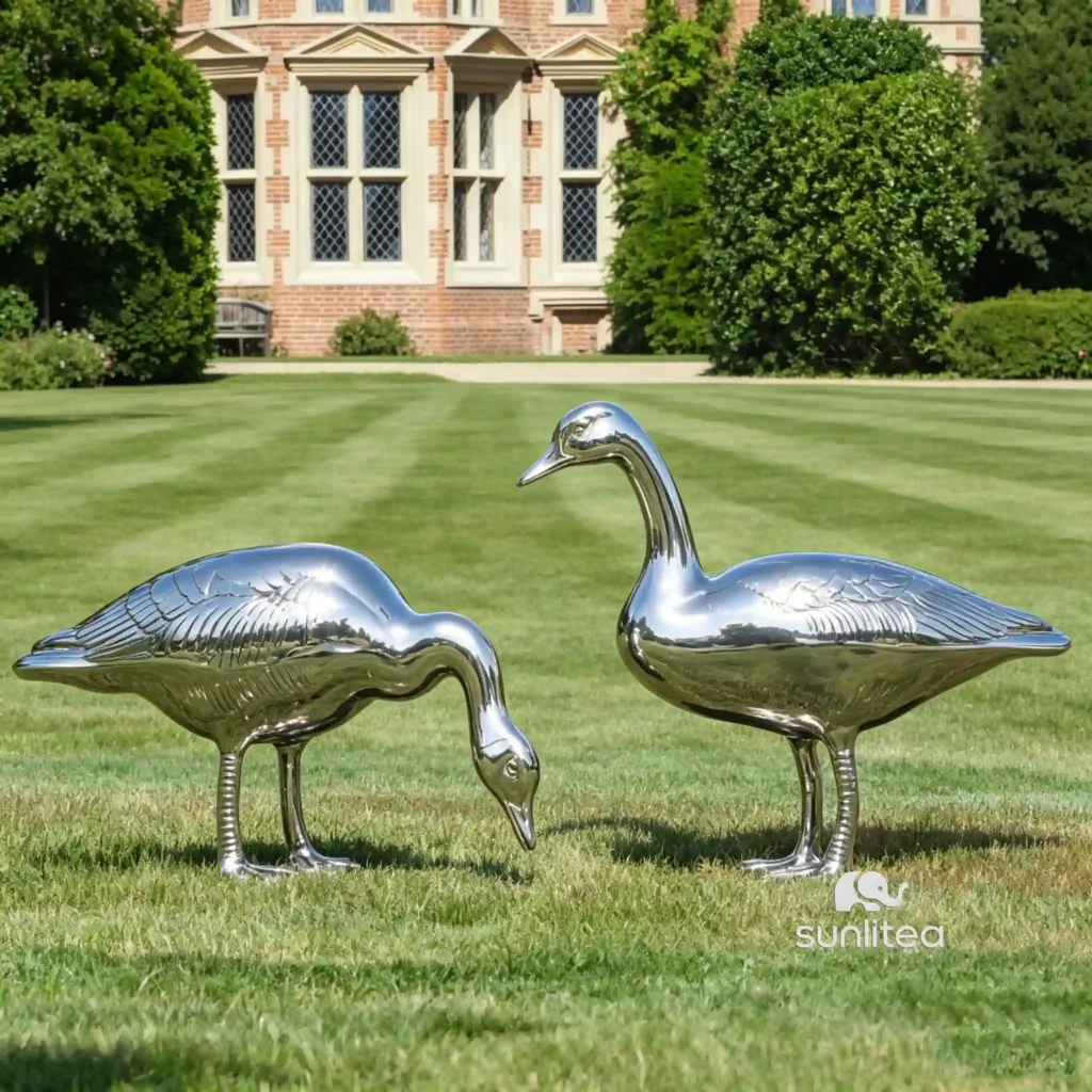 Canadian Geese Statues