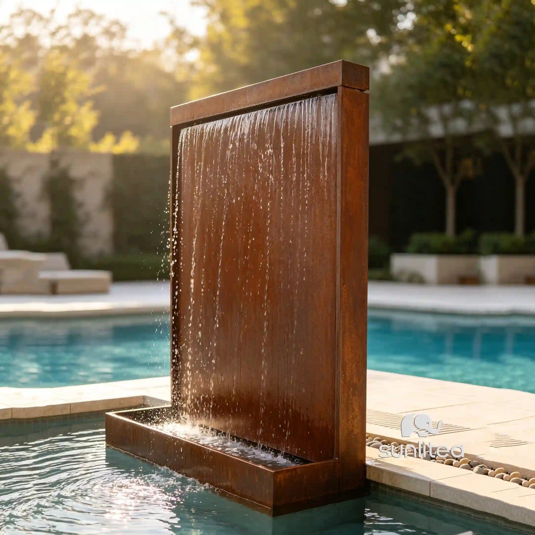 Corten Steel Water Wall