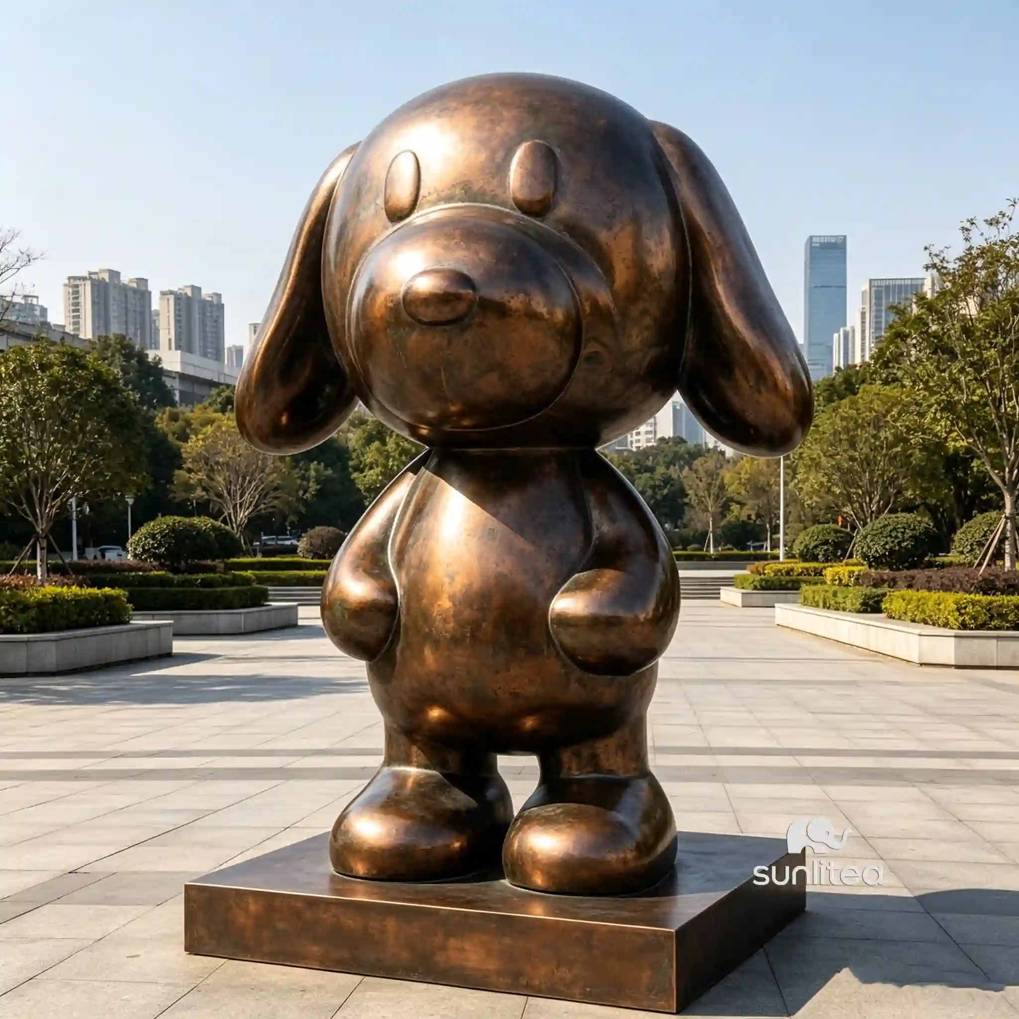 Dog Garden Ornaments Statue