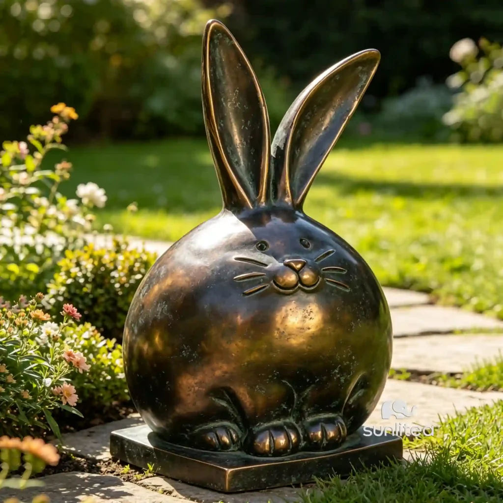 Fat Rabbit Statue