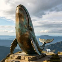 Giant Whale Statue