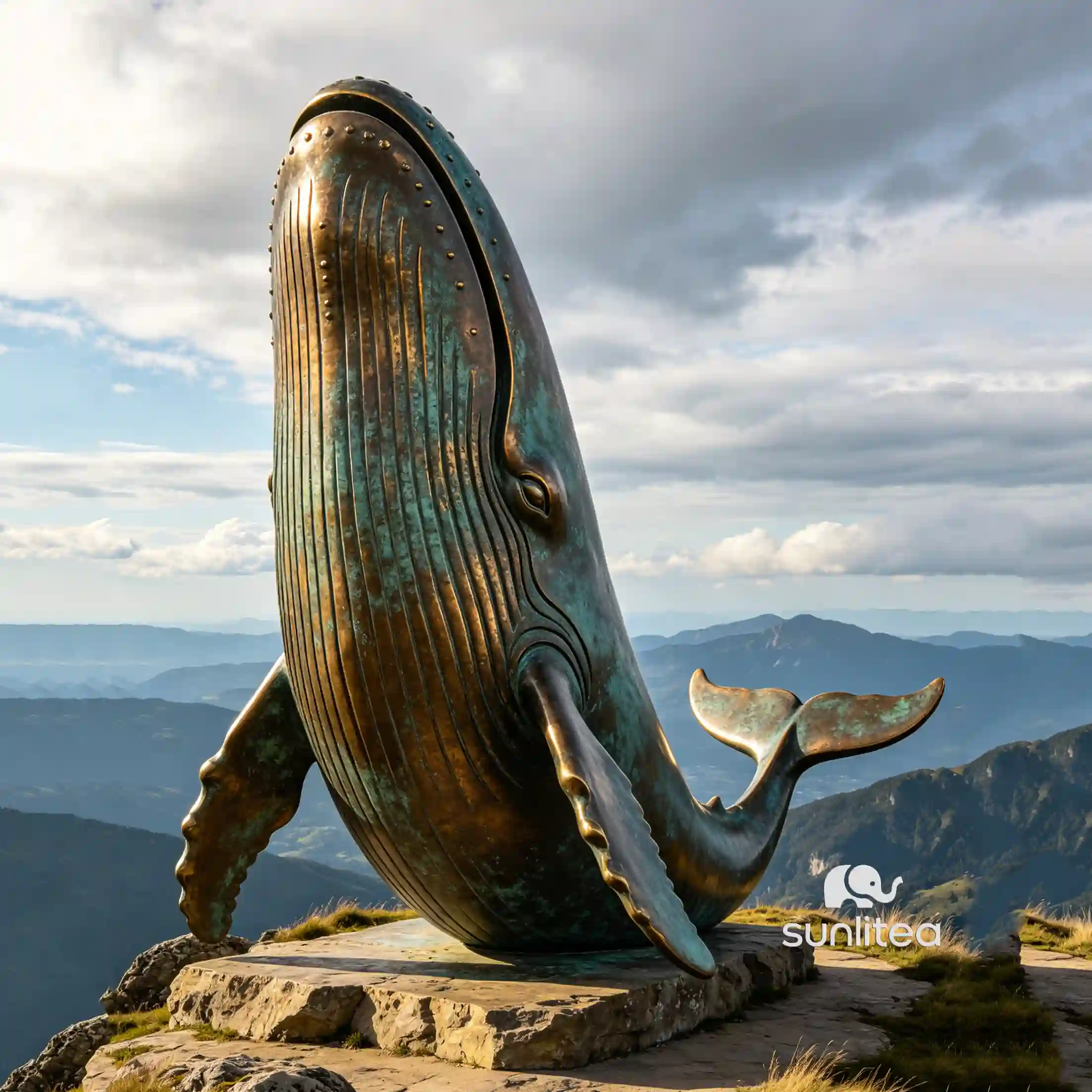 Giant Whale Statue