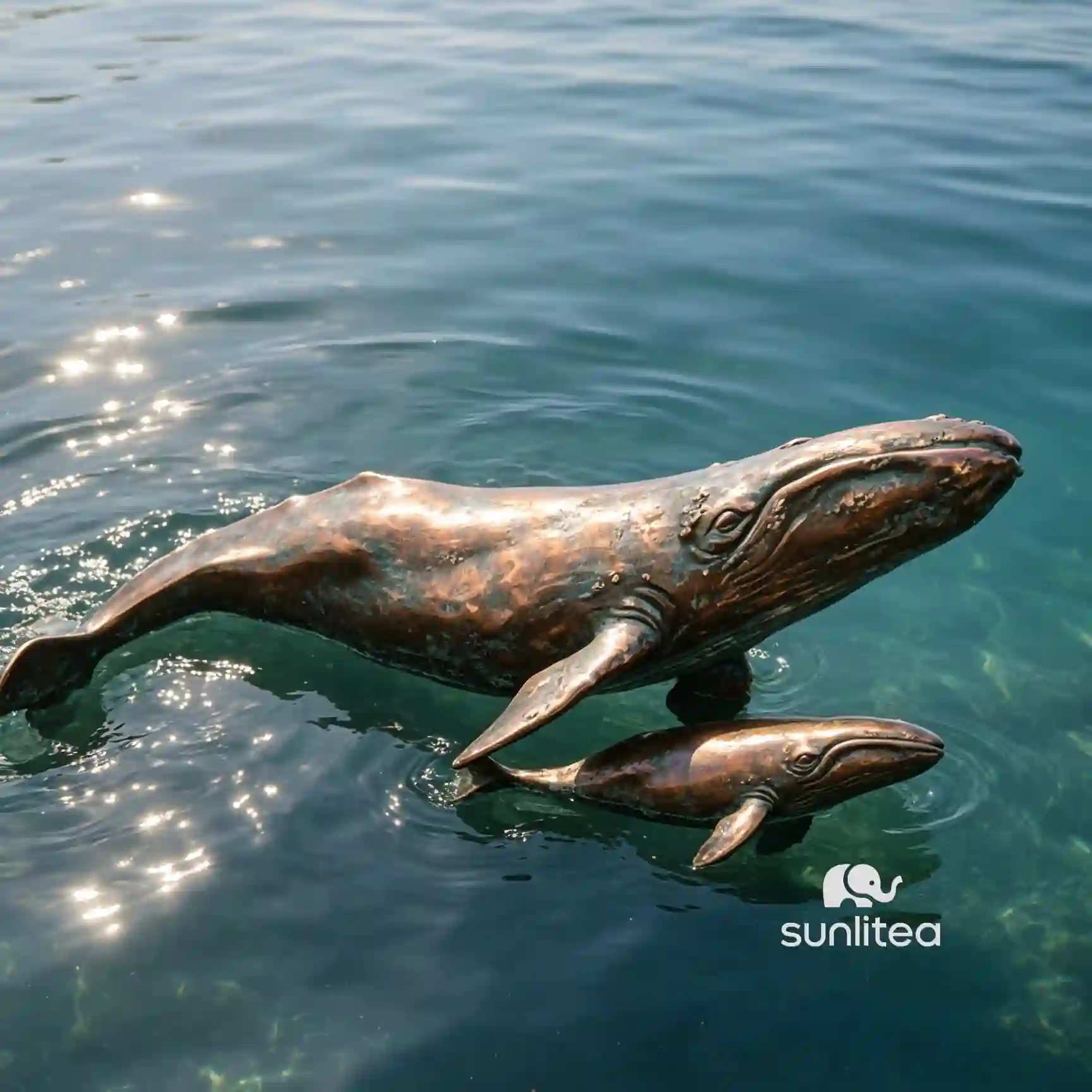 Gray Whale Sculpture