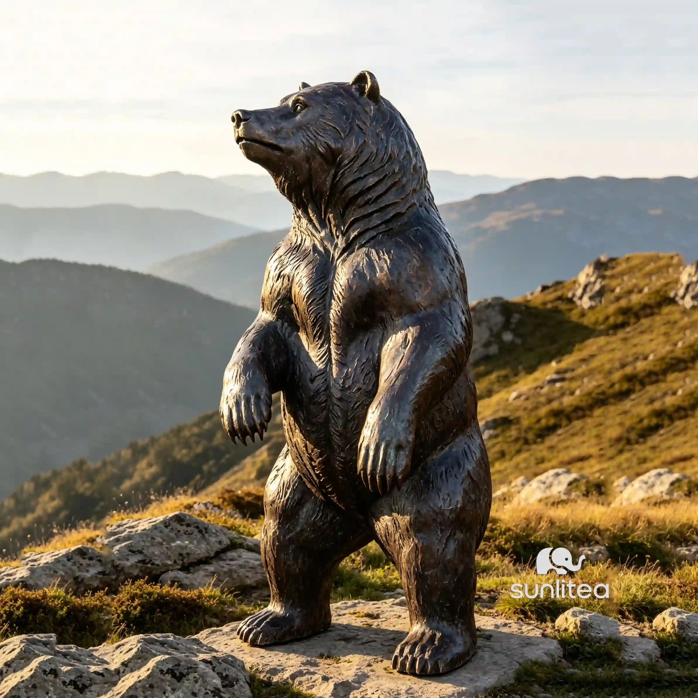 Grizzly Bear Statue