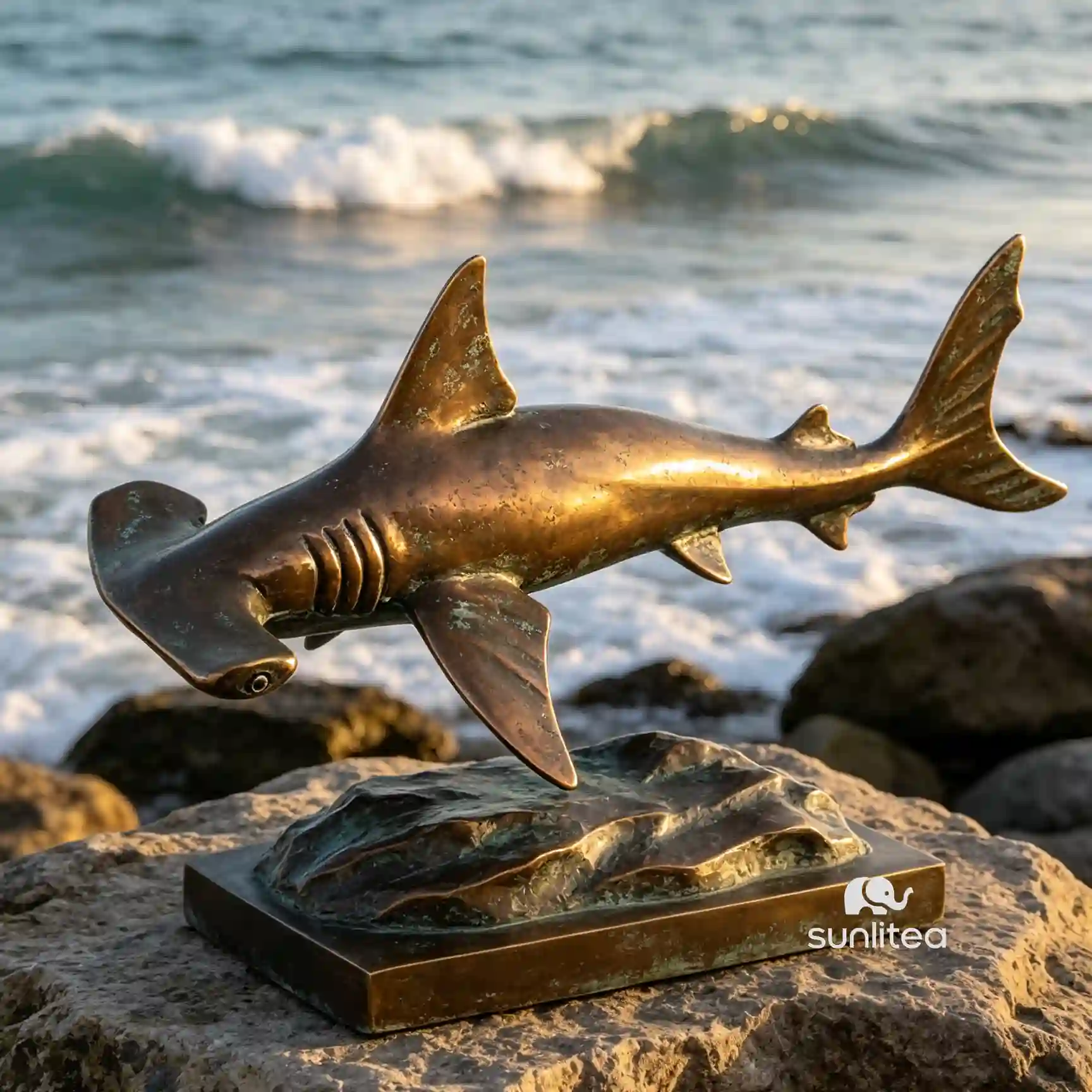 Hammerhead Shark Statue