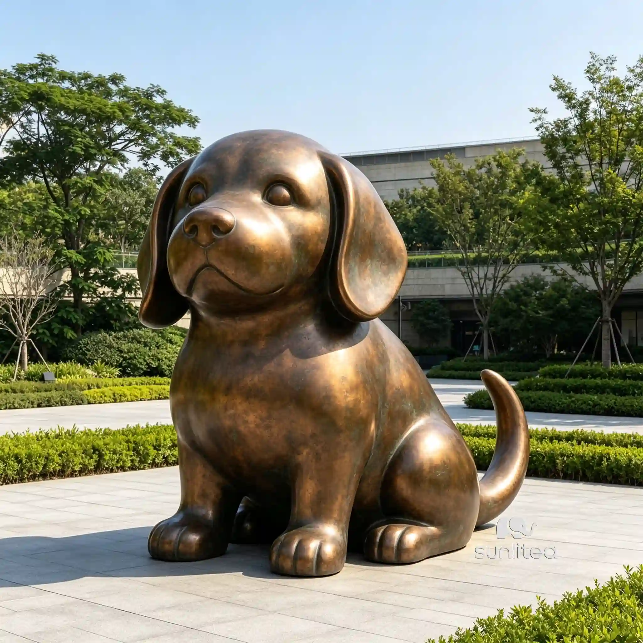 Home Interior Dog Statue