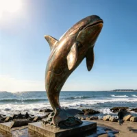 Killer Whale Statue