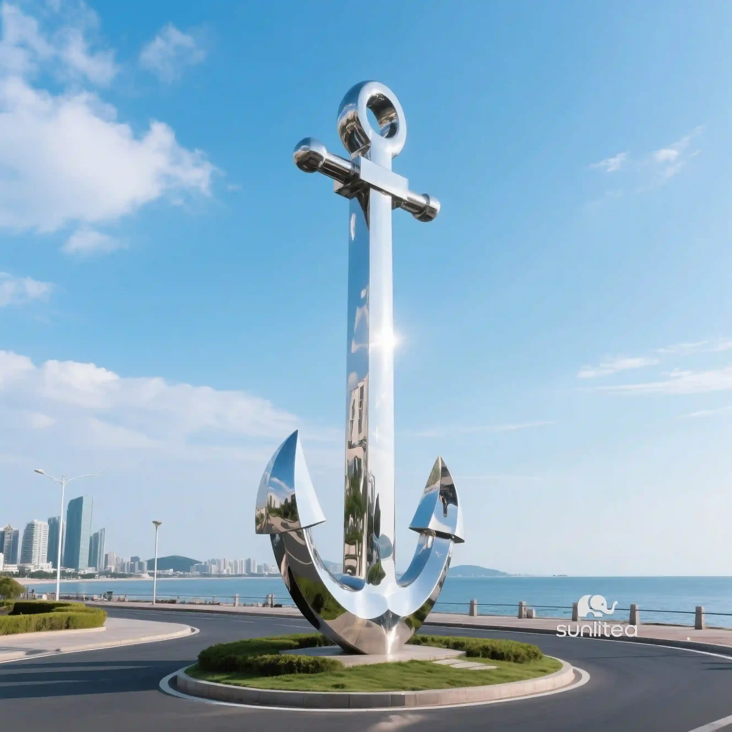 Large Anchor Sculpture