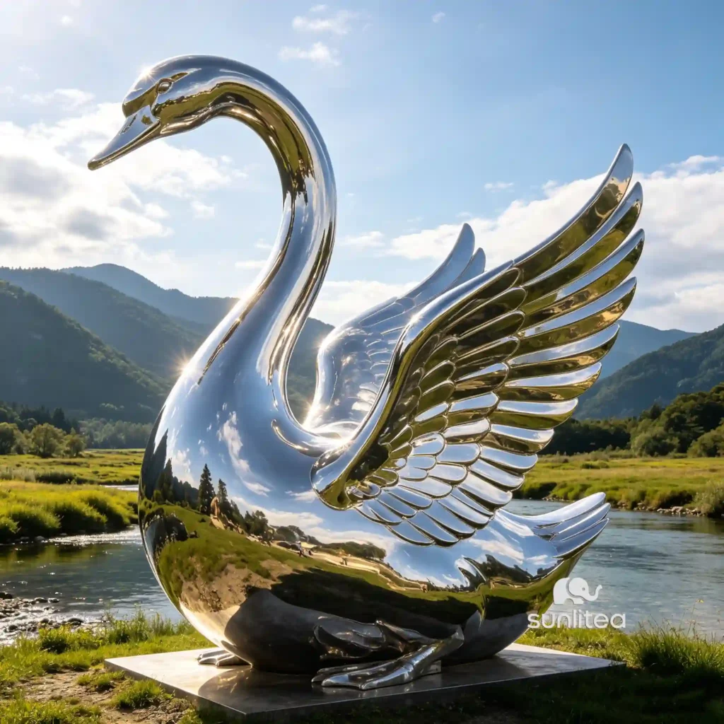 Large Goose Statue