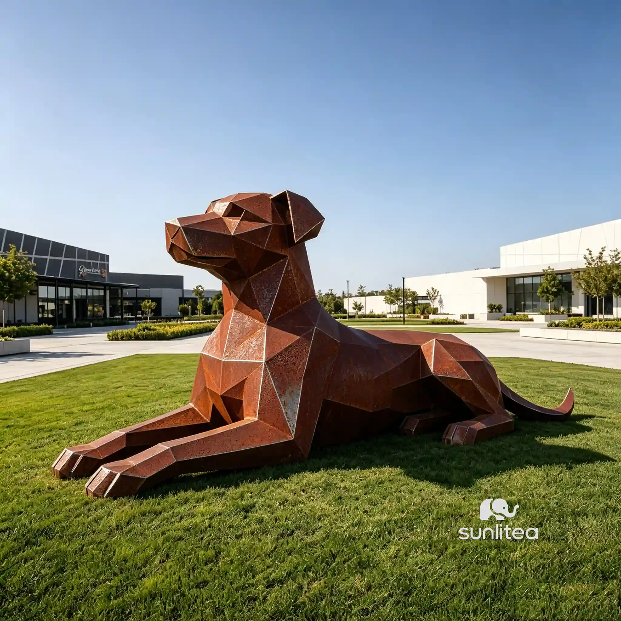 Life Size Dog Statue