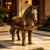 Murphy Zebra Statue
