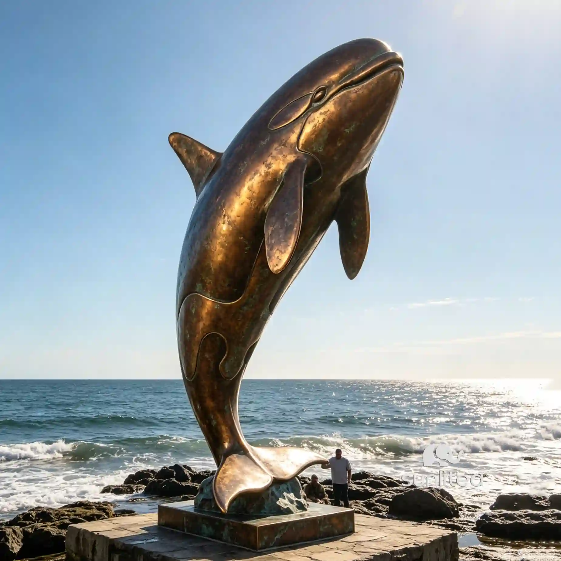 Orca Whale Sculpture