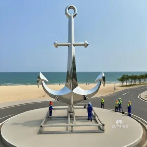 Outdoor Anchor Sculpture