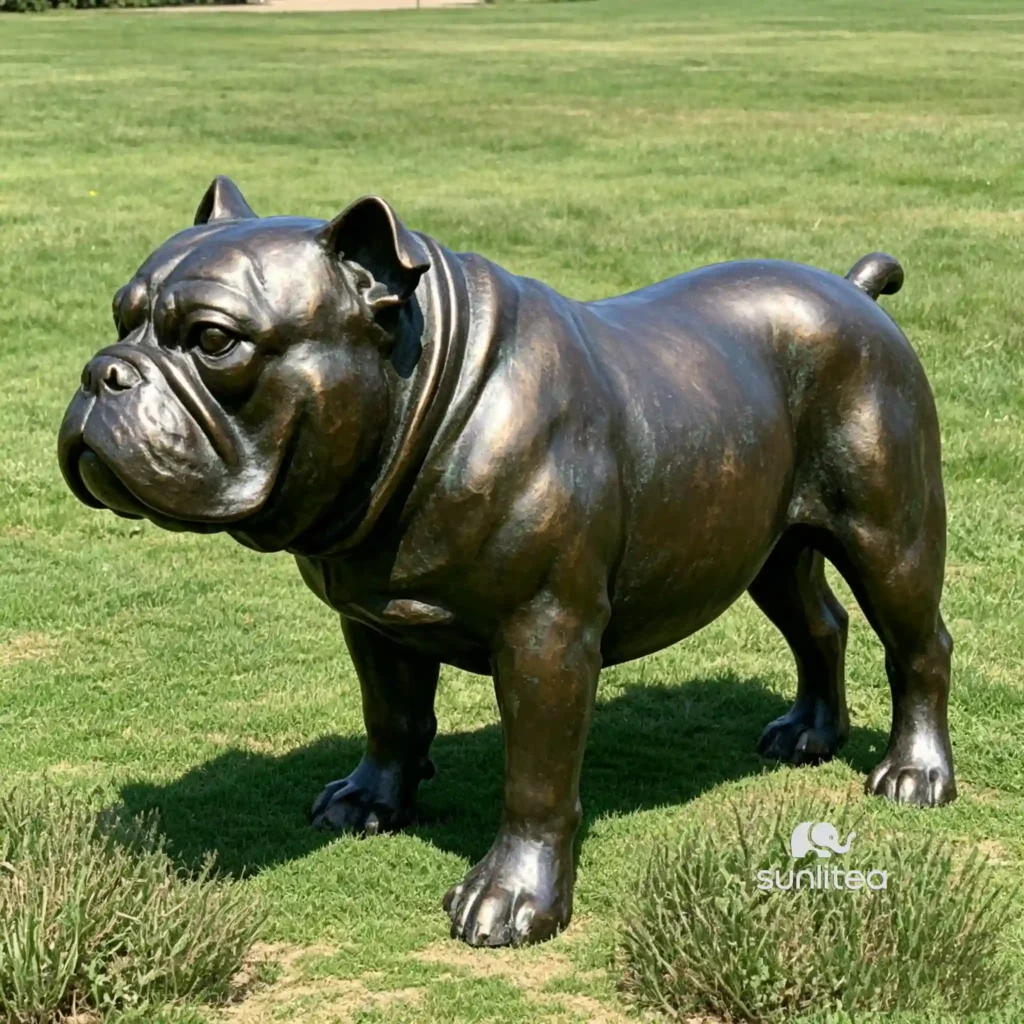 Pitbull Statue