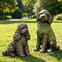 Poodle Statue
