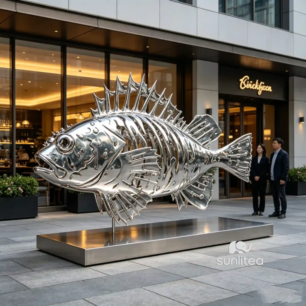 Rockfish Bone Sculpture