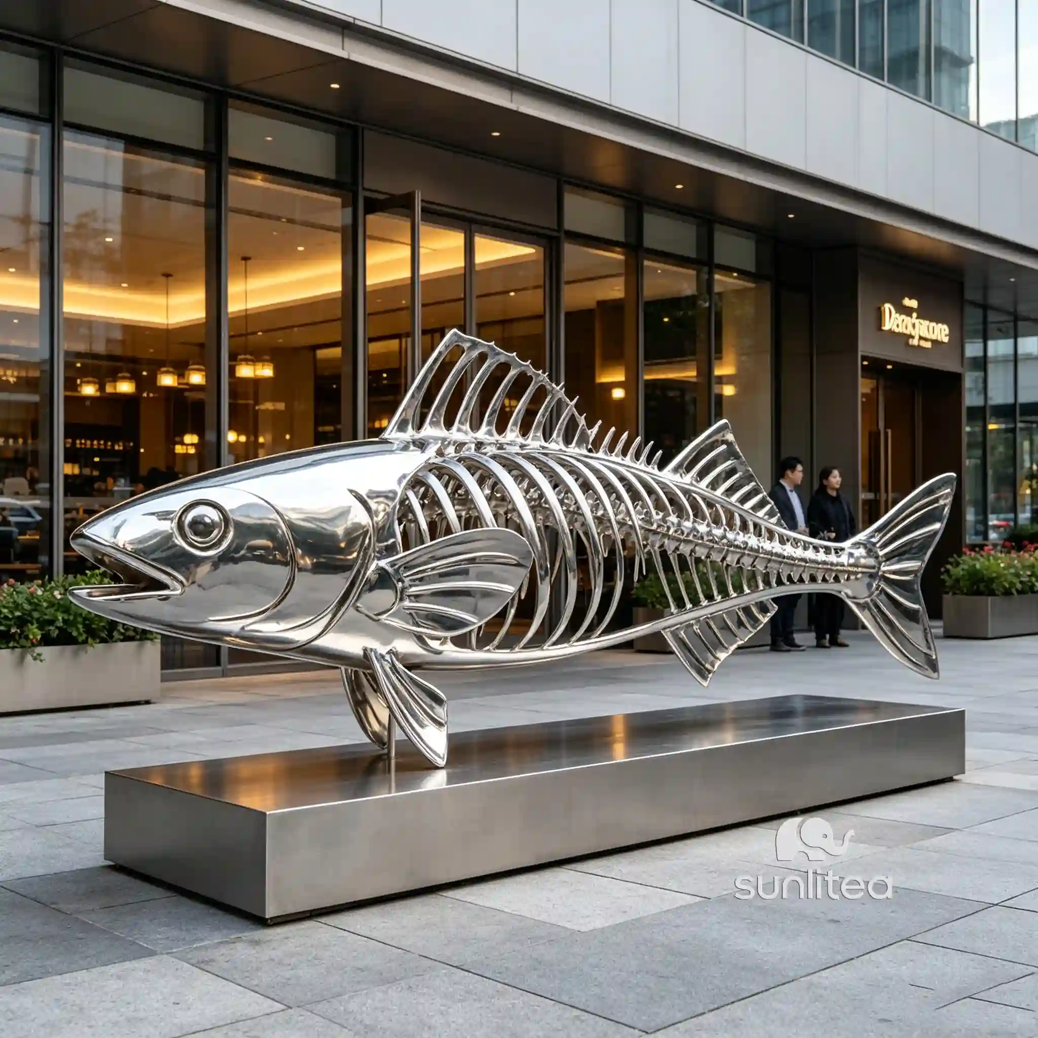 Sablefish Bones Sculpture