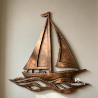 Sailboat Wall Sculpture