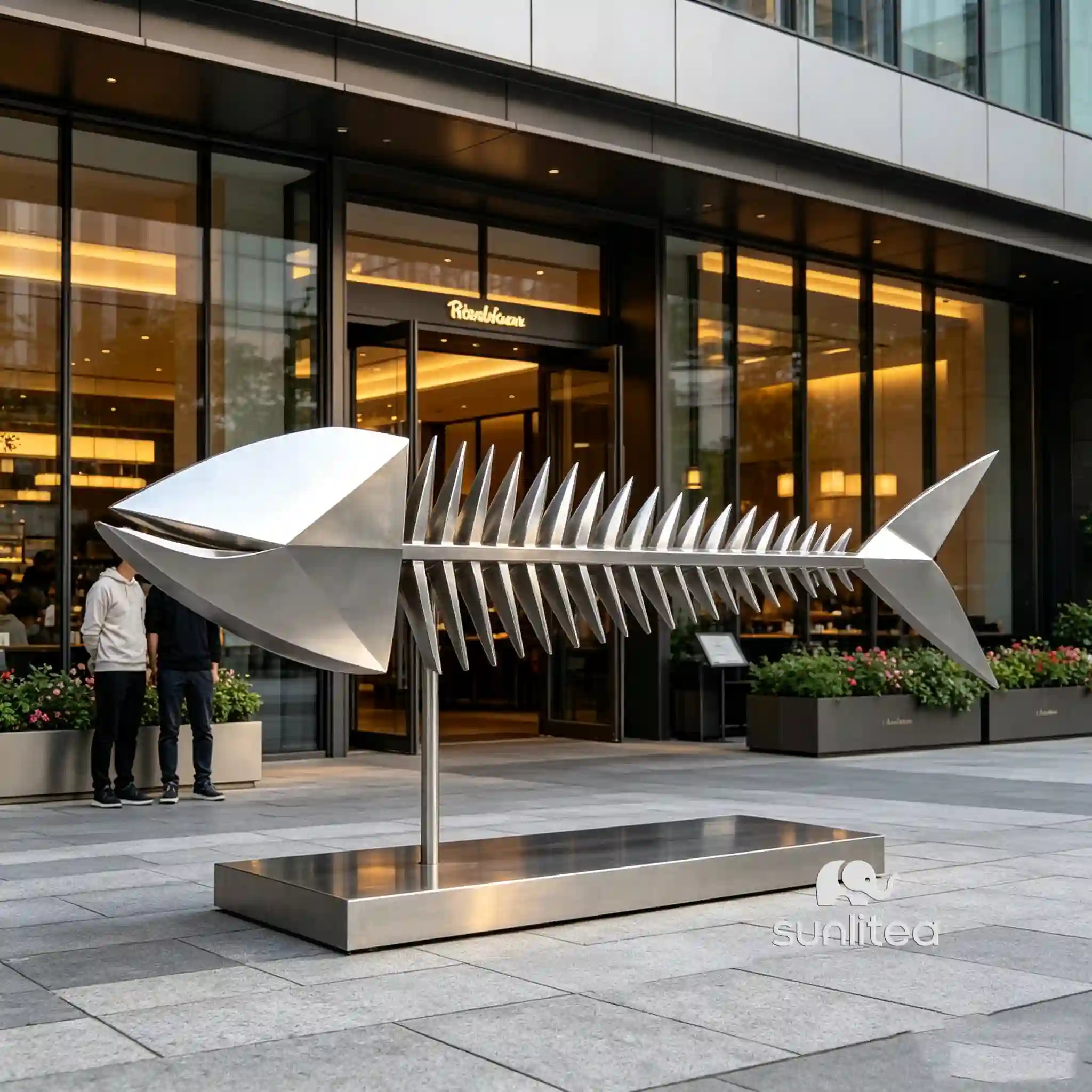 Sardine Bones Sculpture